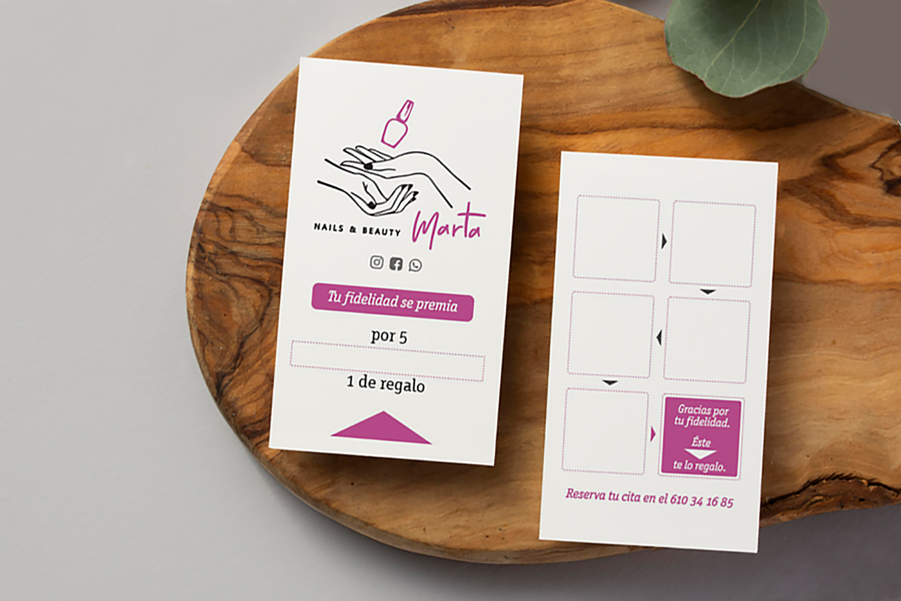 Tarjetas fidelizacion